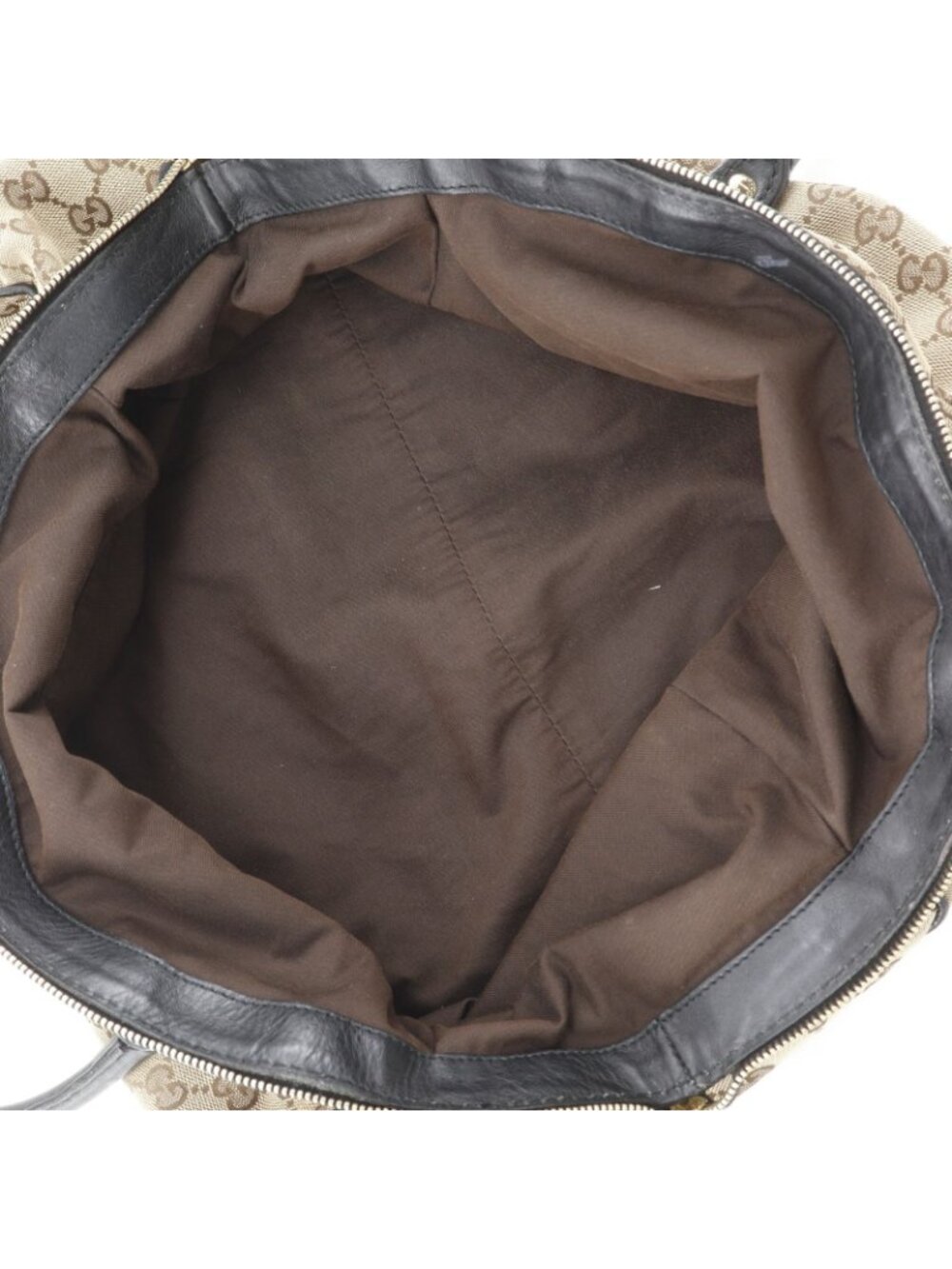 Gucci Ski 2-Way Shoulder GG Canvas Brown Tote - Picture 6 of 10